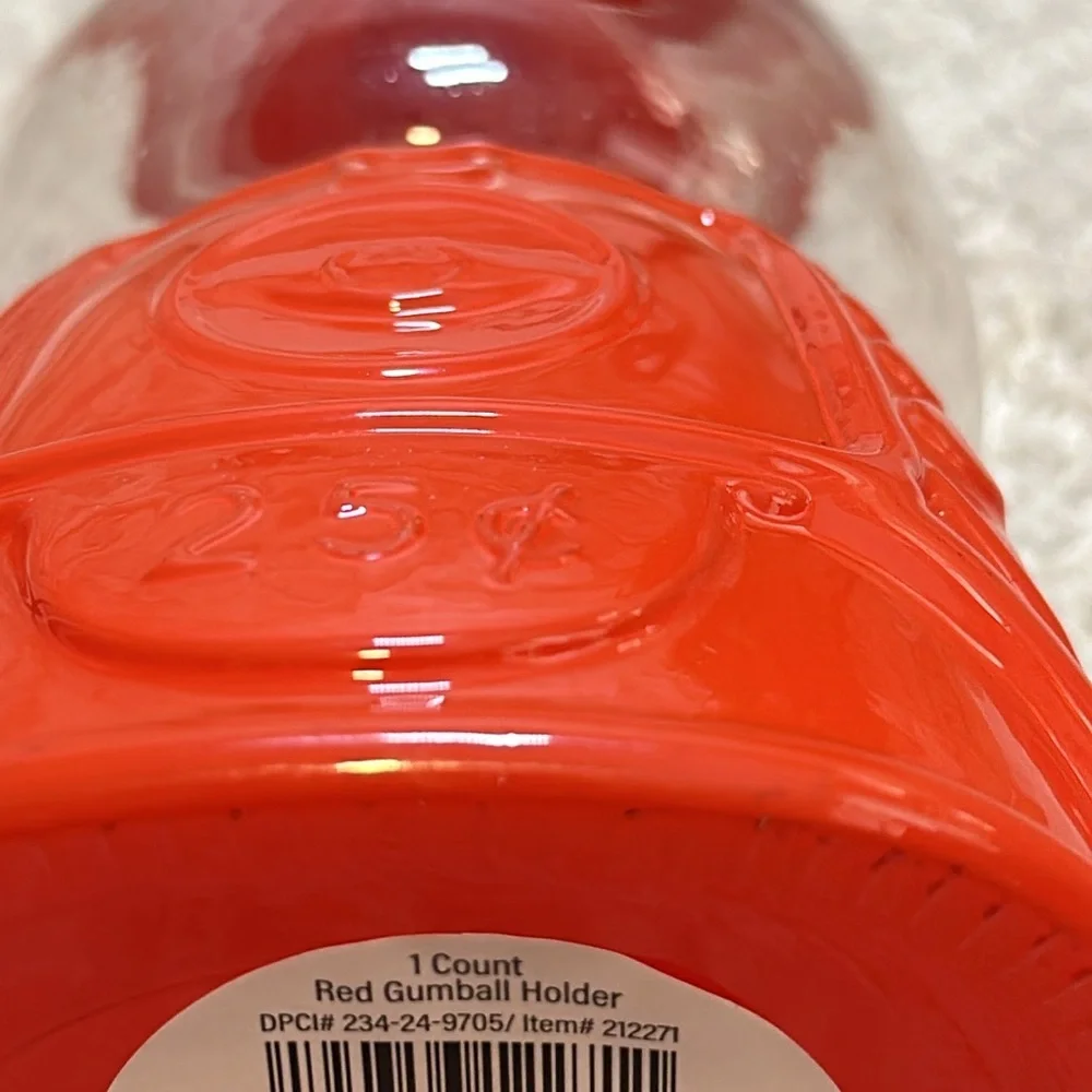 Target Bullseye Playground Gumball Machine Glass.